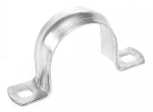 Скоба металлическая двухлапковая СМД d63-65 мм (50 шт/уп)