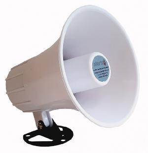Рупорный всепогодный трансляционный громкоговоритель. 100В. / 10 Вт. IP 66. Металлический кронштейн.
