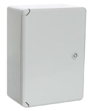 Корпус пластиковый распределительный ЩРН-18 IP65 серая дверь 350х250х150