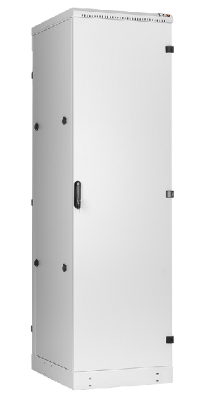 Напольный шкаф 19", 42U, промышленный, цельнометаллические двери, степень защиты IP54, Ш600хВ2070хГ800мм, серый.
