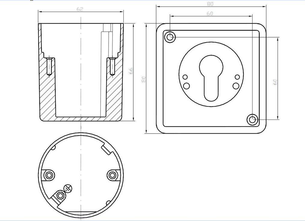Переключатель с ключом Keyswitch, врезной, 2 группы контактов НР/НЗ, высокий уровень секретности
