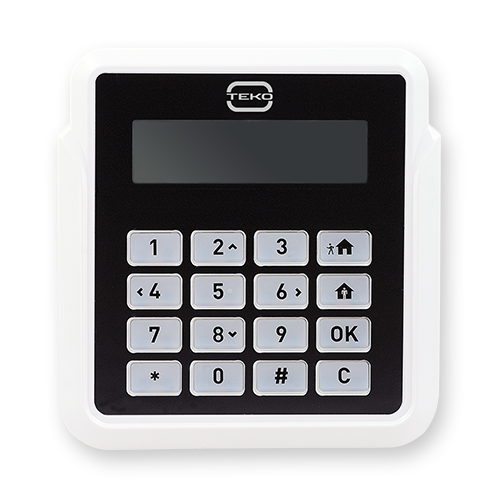 Клавиатура радиоканальная (433 МГц) для Астра-812 Pro, контроллеров Security Hub, ввод PIN-кодов, дисплей, встроенный звук; питание от элемента питания или внешнего 12 В; дальность радиоканала до 300 м