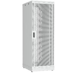 Напольный шкаф 19", 47U, перфорированные двери, металлические стенки, Ш800хВ2232хГ1000мм, в разобранном виде, серый