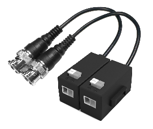 DCVI приемо-передатчик пассивный, Расстояния передачи: 1080P/250м; 720р/400м, Особенности: поддержка AHD, TVI, CVBS; в комплекте 2 шт