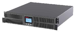 Онлайн ИБП ДКС серии Small Rackmount, 3000 ВА/2700 Вт, 1/1, 8xIEC C13, EPO, USB, RS-232, RJ45, Rack 2U, без АКБ, 9Ач