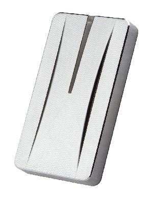 Считыватель настенный уличный, антивандальный, расстояние 1-5 см, карты HID и EM Marin,&nbsp;&nbsp;выход Parsec, Wiegand, Touch Memory, OSDP, -40...+55