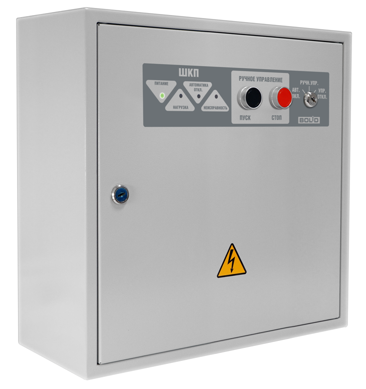 Шкаф контрольно-пусковой для автоматического и ручного управления асинхронным двигателем с короткозамкнутым ротором мощностью до 10 кВт
