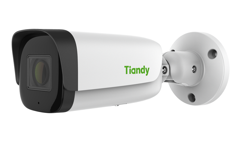 IP камера уличная цилиндрическая 5Mп, 1/2.8" CMOS; Starlight; 0,002лк (F1.6, AGC вкл); 2592x1944@20к/с; моторизированный объектив 2,8-12 мм; угол обзора 96.8°~32.7°; S+265/H.265/H.264