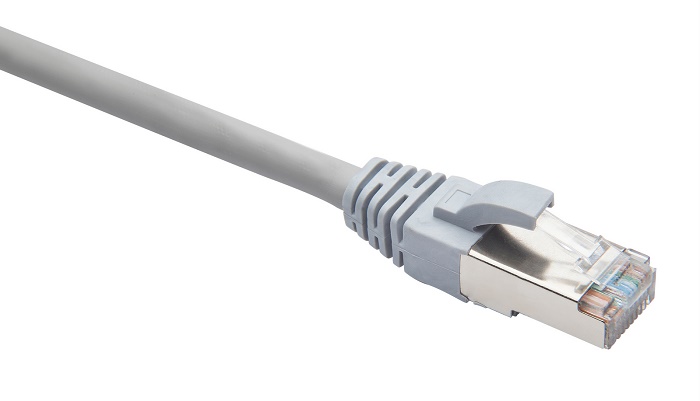 Патч-корд F/UTP Кат.5е, LSZH нг(А)-HF 1,5 м, серый