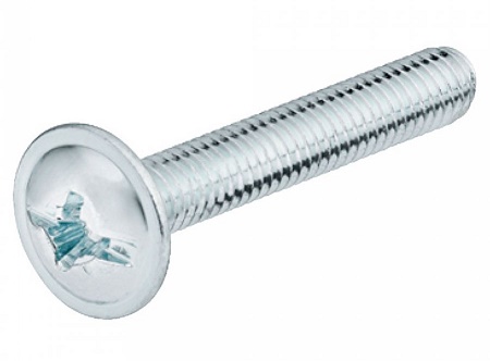 Винт с полусферической головкой M6х20 (DIN967) (3000 шт/уп)