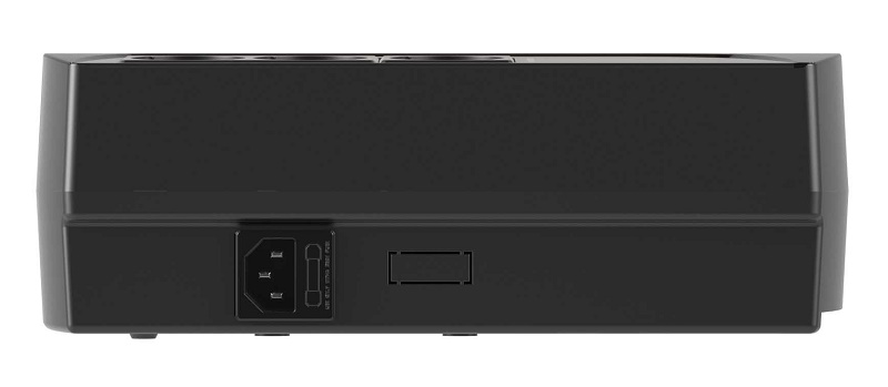 Линейно-интерактивный ИБП ДКС серии Info PDU, 600 ВА/360 Вт, 1/1, 6xSchuko,  USB для зарядки (2), USB + RJ11, 1x7Aч