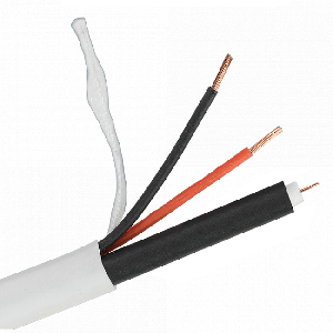 Кабель для видеонаблюдения РК 75+2х0,5, PVC, внутренний. 200м.