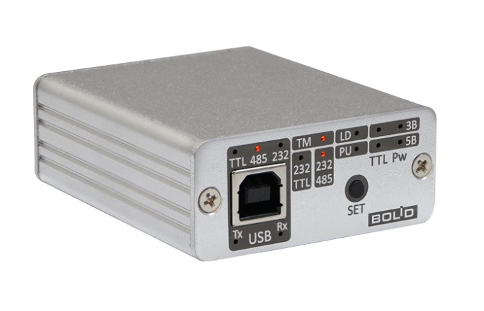 Универсальный преобразователь интерфейсов: USB  в RS-485, RS232, уровни TTL с гальванической развязкой; RS232 в RS485, уровни TTL. Питание от USB порта компьютера  или источника 5В, 0,5 А.