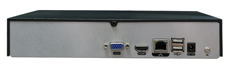 Сетевой видеорегистратор для записи и воспроизведения до 8-ми любых IP-видеокамер TRASSIR / ActiveCam и других производителей по протоколам ONVIF, RTSP.