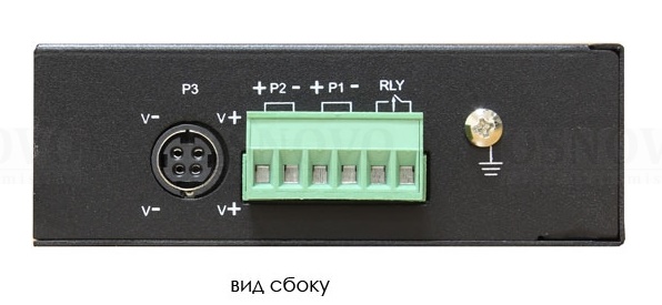 Коммутатор сетевой промышленный неуправляемый 6 портовый; 4хRJ45 - 10/100/1000Base-T;  1х SFP 1000Base-X; 1 x GE Combo (RJ45 10/100/1000Base-T+ SFP 1000Base-X);  DC 9-55 В; 6 Вт; -40…+75 С; 43x142x105 мм. Монтаж на DIN-рейку. БП в комплект НЕ входит!        