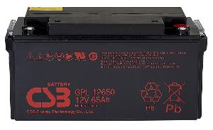 Аккумулятор 65 А/ч., 12В, 350х175166 мм, вес 20 кг (срок службы 10 - 12+ лет)