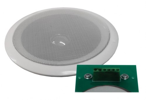 ГЛАГОЛ-П-10 - Оповещатель охранно-пожарный, речевой, потолочный, встраиваемый, 10 Вт, 30,120В, 106 дБ , 90Гц-16кГц, D186х80 мм, пластик, 700г Оповещатель охранно-пожарный, речевой, потолочный, встраиваемый, 10 Вт, 30,120В, 106 дБ , 90Гц-16кГц, D186х80 мм, пластик, 700г