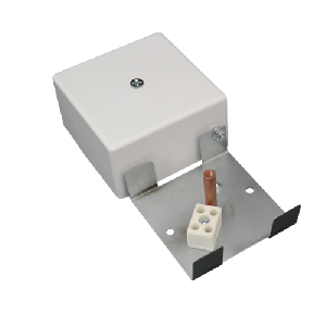 Коробка монтажная огнестойкая, клеммник 2 контакта, до 3 мм/кв., 72х72х36 мм
