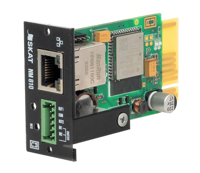 SNMP-модуль, мониторинг и управление ИБП в компьютерной сети