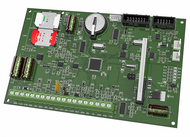 Панель контрольная для Болида