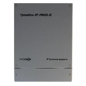 Тромбон-IP-УМ25-В - Усилитель мощности предназначен для работы совместно с пультом звукового вещания «Тромбон IP-ПЗВ», блок оповещения «Тромбон IP-БО8» и модуль сопряжения с каналами связи МЧС «Тромбон IP-МЧС». Усилитель мощности предназначен для работы совместно с пультом звукового вещания «Тромбон IP-ПЗВ», блок оповещения «Тромбон IP-БО8» и модуль сопряжения с каналами связи МЧС «Тромбон IP-МЧС».