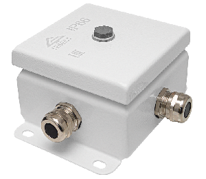 Коробка монтажная общепромышленные, оцинкованная сталь 1,2мм, IP66, 103х103х62 мм, 4 вводов