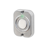 Кнопка выхода, НО; ток 0.1 А 12 В; накладная; светодиодная подсветка; 41х53х11 мм