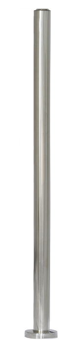 Стойка трехсторонняя, нержавеющая сталь, 1002 х D50 мм