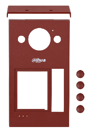 Аксессуар для DHI-VTO3311Q-WP, Корпус, защитный козырёк, накладки на кнопки. Цвет краснокоричнивый