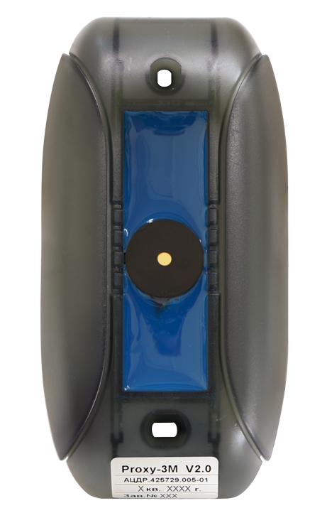 Считыватель проксикарты EM-Marin и HID ProxCard II. Выходной формат данных: Touch Memory; Wiegand 26; Wiegand 44, Накладной.