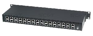 Устройство грозозащиты Ethernet c PoE на 16 каналов