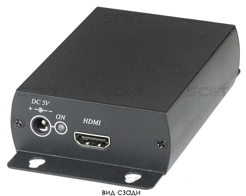 Преобразователь формата SDI (SD-SDI, HD-SDI, 3G-SDI) в HDMI, с дополнительным выходом SDI (с функцией восстановления сигнала). PAL, NTSC, разрешение 576i, 720p, 1080i, 1080p, 2 канала стерео аудио. Вх. BNC(SDI), вых. BNC(SDI)/HDMI. 300м(SD-SDI), 200м(HD-SDI), 100м(3G-SDI).