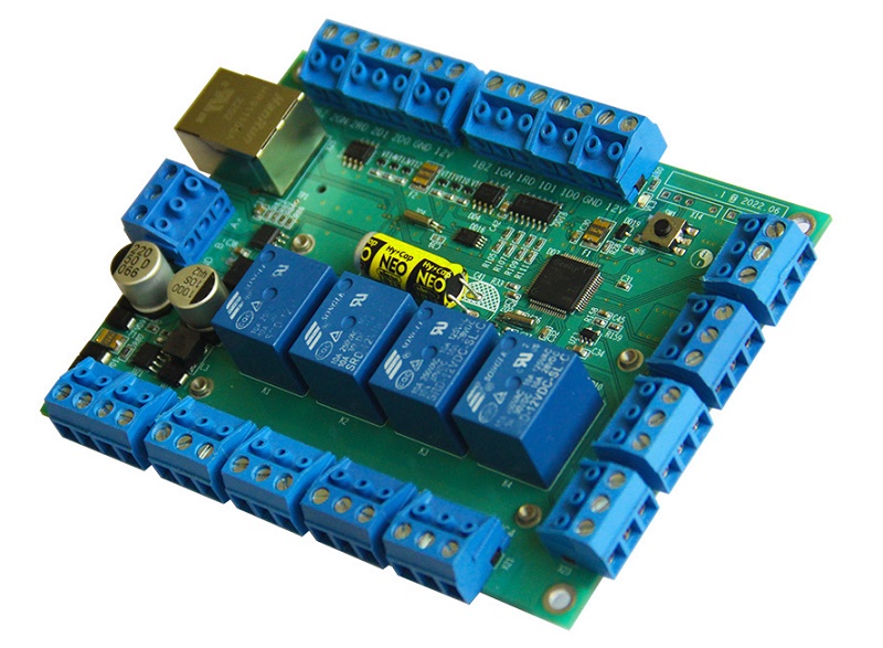 Лифтовой контроллер для организации СКД на этажи здания, до 32 этажей, идентификаторов: 32 тыс., событий: 47 тыс.