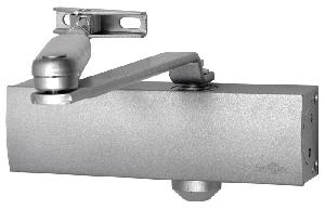 Доводчик двери c тягой EN 4, 60 - 85 кг, 1100 мм, 2-х скор., SL - алюм