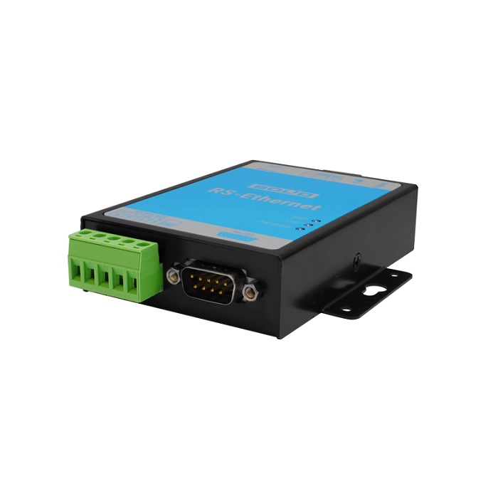 Преобразователь интерфейсов RS-485/RS-232/RS-422 в Ethernet&nbsp;&nbsp;стандартов 10/100Base-T(X). Питание от 12 до 36 В, до 1 Вт. От минус 20 до +60°С