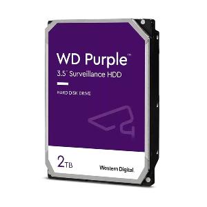 HDD 2Tb Жесткий диск SATA-III 2Tb Surveillance Purple (5400rpm) 64Mb 3.5"