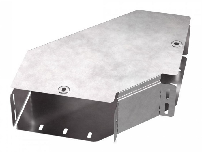 Угол горизонтальный 90 градусов с крышкой Стандарт 200х100