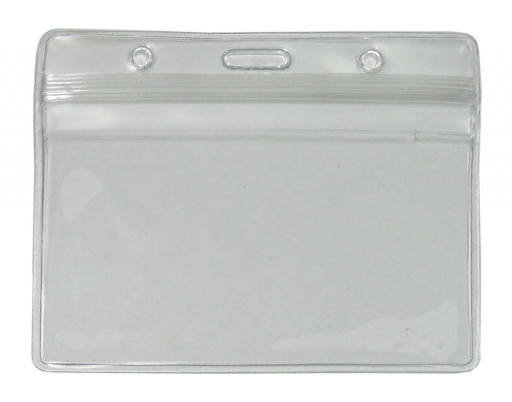 Карман с клапаном горизонтальный виниловый