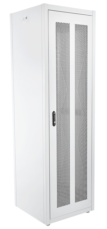 Шкаф телекоммуникационный напольный ЭКОНОМ 48U (600 × 600) дверь перфорированная 2 шт.