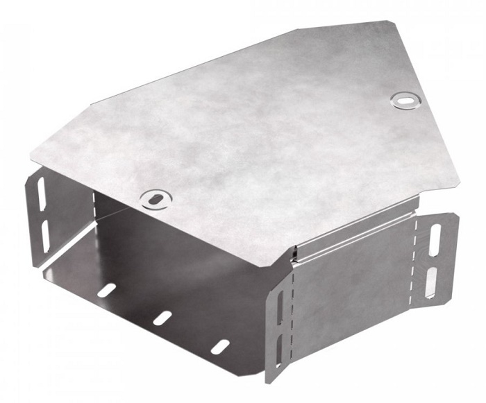 Угол горизонтальный 45 градусов с крышкой Стандарт 200х100