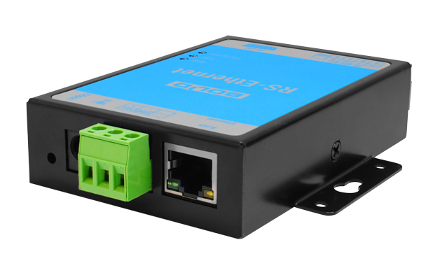 Преобразователь интерфейсов RS-485/RS-232/RS-422 в Ethernet&nbsp;&nbsp;стандартов 10/100Base-T(X). Питание от 12 до 36 В, до 1 Вт. От минус 20 до +60°С