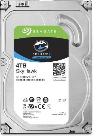 HDD 4Tb Жесткий диск Seagate SkyHawk, ST4000VX007, 3.5" SATA 6Gb/s, 5900rpm, 64MB