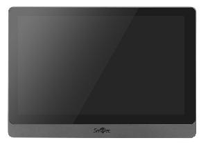 Внутренний блок видеофона 8" с IPS сенсорным экраном, 1024*600,4-х проводная линия связи, поддержка 2-х панелей вызова и 2х камер и 6-ти мониторов, встроенный конвертер координатной линии, детектор движения, встроенный блок питания, серый корпус, декоративная подсветка, приложение SmartLIfe