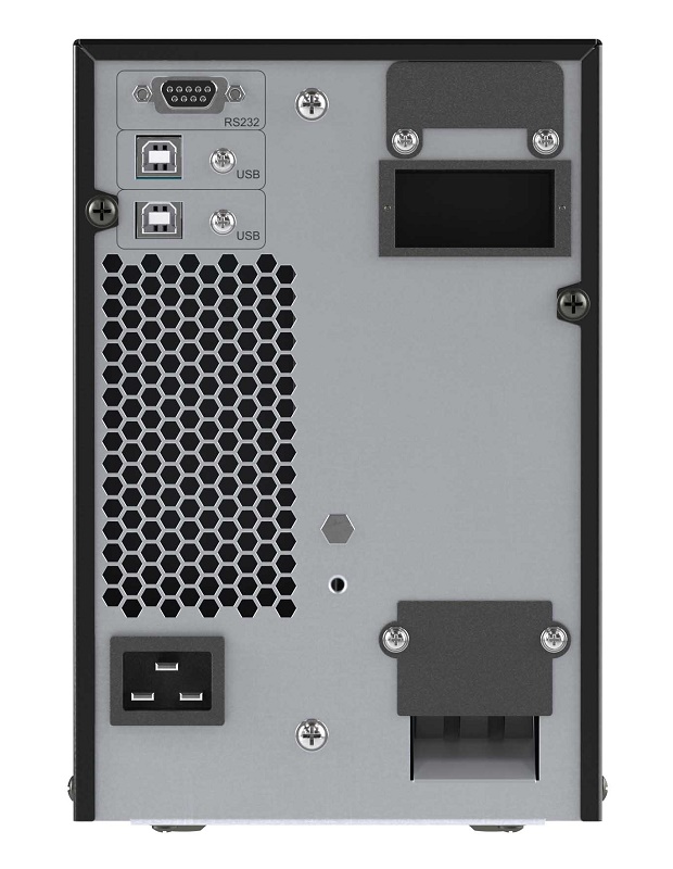 Онлайн ИБП ДКС серии Small Tower, 1000 ВА/900 Вт, клеммы, EPO, USB, RS- 232, RJ45, з/у 1А, 3 x 7 Ач