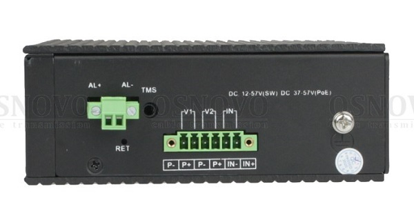 Промышленный управляемый (L2+) коммутатор Gigabit Ethernet на 8GE RJ45 + 4 GE SFP порта с функцией мониторинга температуры/ влажности/ напряжения. Порты: 8 x GE (10/100/1000Base-T) + 4 x GE SFP (1000Base-X). Уровень управления L2+. Встроенная система мониторинга температуры/ напряжения + внешний датчик температуры/ влажности. Поддержка ПО OSNOVO Monitoring System.