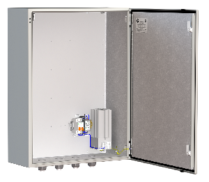 Термошкаф с обогревом -60° до +50°С. IP66. 218 Вт. 220В ± 15% AC, 6A. 600х800х200 мм