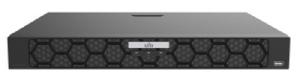 Видеорегистратор IP 32 канальный с 16 POE портами; Входящий поток на запись до 320Мб/с; Поддерживаемые форматы сжатия: Ultra 265/H.265/H.264; Запись: разрешение до 16Мп; 4 SATA s до 16ТБ; Декодирование: Ultra 265/H.265: Видеовыходы: 1 HDMI, 1 VGA; Сеть: 1 порт 1000М, 16 портов PoE; Аудио вход/выход 1/1; Тревожный вход/выход 16/4; USB: 1 порт USB2.0, 1 порт USB3.0, Металл, AC 100?240В, RAID 1, 5<br />
Smart by IPC: Ультра детекция движения, Захват лиц, Распознавание лиц, Захват номеров, Измерение температуры, Интеллектуальная защита периметра(SIP), Видеометадата, Мониторинг трафика