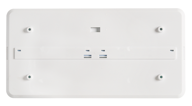 Световой указатель «Выход» с РИП, 220В, IP52, 0,6ВА, -30..+55°С, 300х150х34мм, 0.3кг