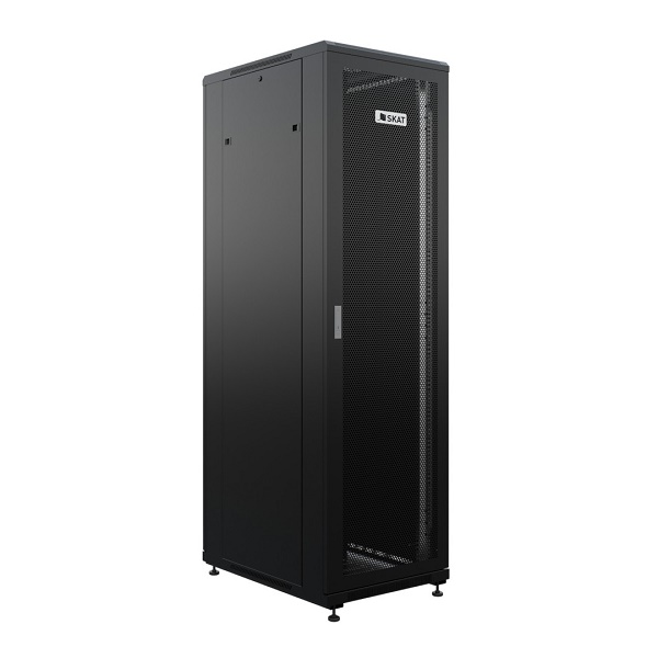 Шкаф напольный универсальный серверный 22U 600х800мм, дверь перфорированная