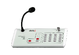 Микрофонная панель, 16 зон. RS-485. Удаление от контроллера до 1000м.